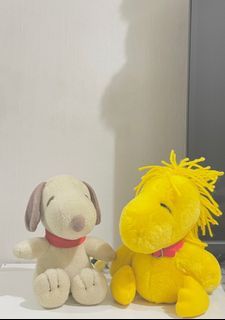 Snoopy plushie and woodstock bundle 300