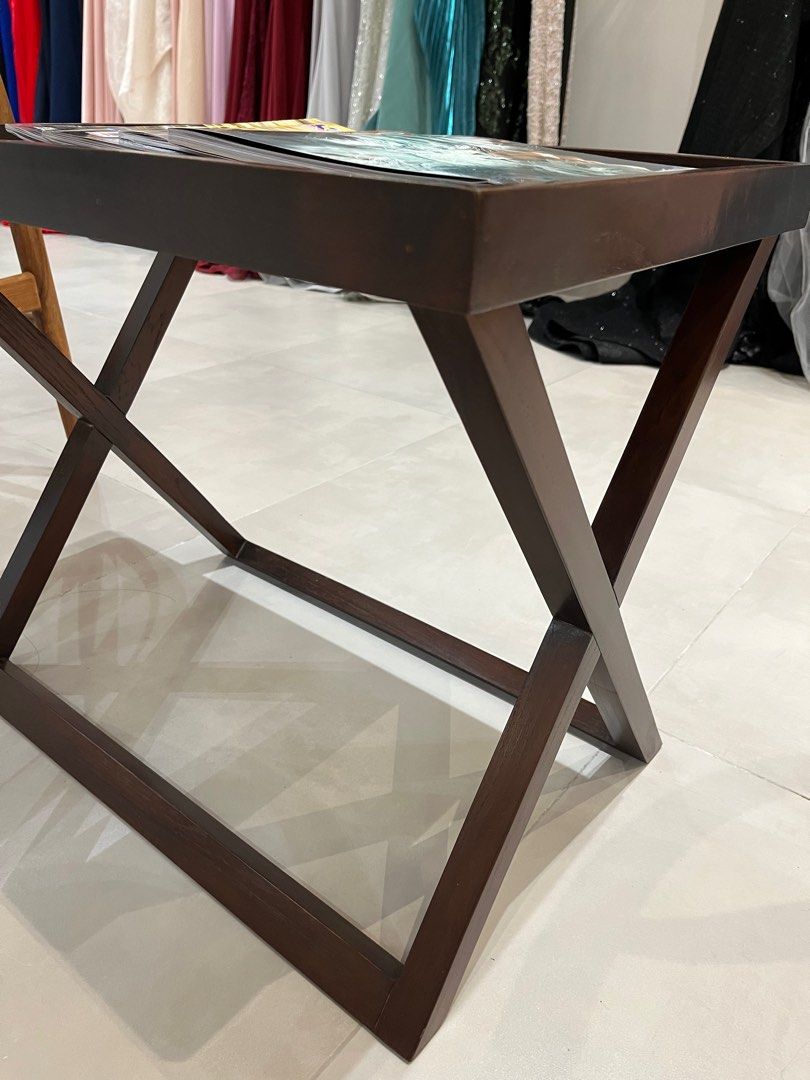 Solid Teak Wood Side Table (Category: Tables & Sets) located in Kuala Lumpur. Submitted by bratproducts (Listing ID 1301068813, Image 2). Description: .