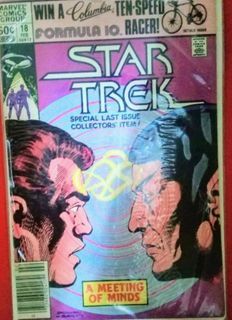 Star Trek comics - last issue collector's item