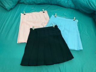 Take all 3 pieces korean short Tennis skirt