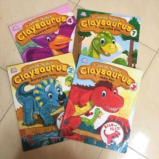 Take-all Bundle Anvil CLAYSOROUS Dinosaur Story Books