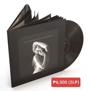 Taylor Swift - THE TORTURED POETS DEPARTMENT Charcoal vinyl