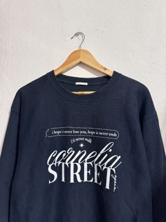 Taylor Swift Cornelia Street Sweatshirt Navy Blue