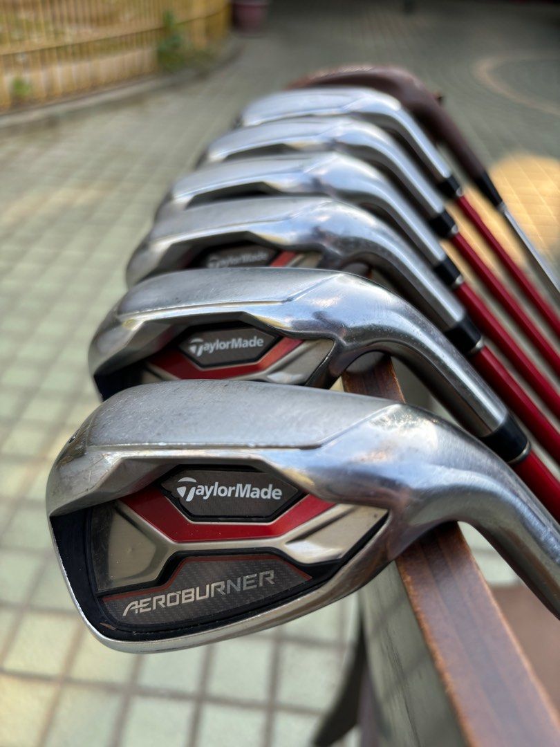 Taylormade 2015 Aeroburner Golf Set for Beginners (Category: Golf) located in Manila. Submitted by eclipse58 (Listing ID 1300968753, Image 3). Description: COMPLETE 2015 Taylormade Aeroburner Golf Set ✅️ 5-9 Irons & Cleveland 52 degree Wedge ✅️ Callaway Legacy V Driver & Callaway Legacy V 3 Wood ✅️ Odyssey 2 Ball Putter & Bridgestone Golf Bag ✅️ Original Taylormade Graphite Shaft & Grips ✅️ Very good condition & NO ISSUES Selling Price: 29,000 Lo