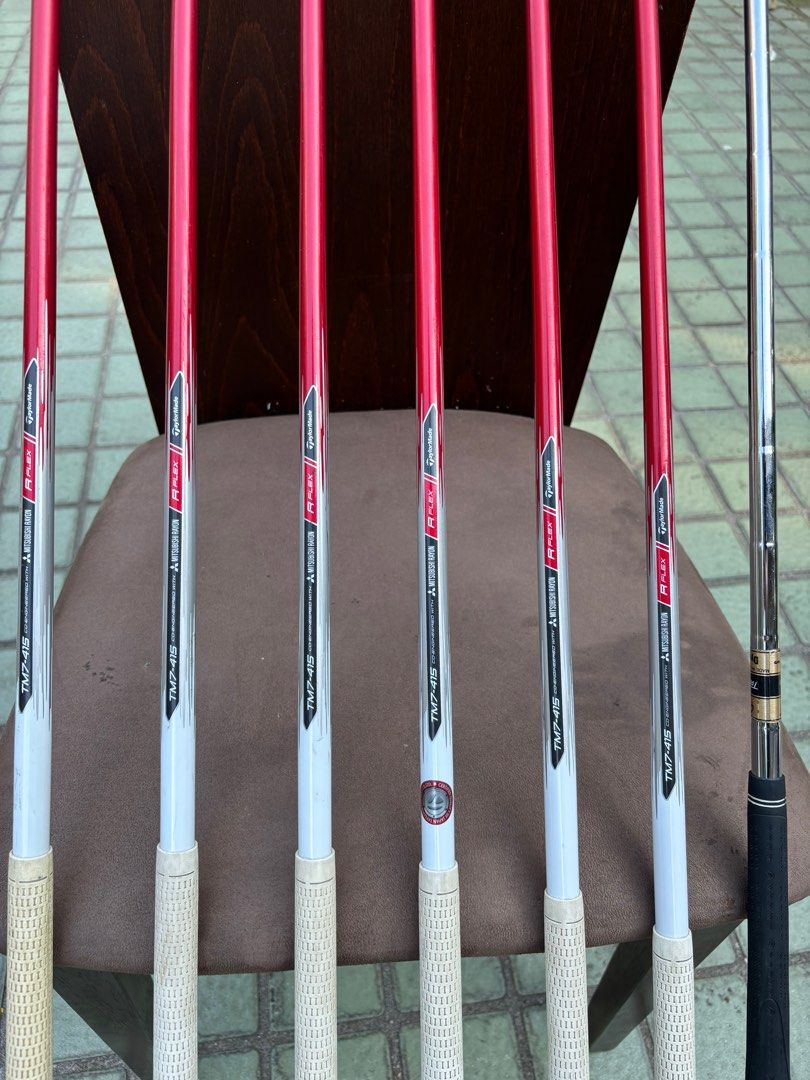 Taylormade 2015 Aeroburner Golf Set for Beginners (Category: Golf) located in Manila. Submitted by eclipse58 (Listing ID 1300968753, Image 2). Description: COMPLETE 2015 Taylormade Aeroburner Golf Set ✅️ 5-9 Irons & Cleveland 52 degree Wedge ✅️ Callaway Legacy V Driver & Callaway Legacy V 3 Wood ✅️ Odyssey 2 Ball Putter & Bridgestone Golf Bag ✅️ Original Taylormade Graphite Shaft & Grips ✅️ Very good condition & NO ISSUES Selling Price: 29,000 Lo