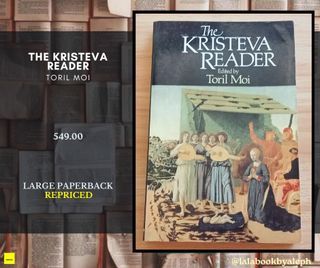 The Kristeva Reader [Philosophy]