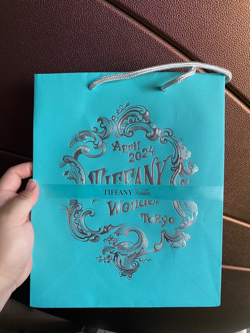 Tiffany Co Paper Bag April 2024 Tiffany Wonder Tokyo Limited Edition Women s Fashion Bags Wallets Tote Bags on Carousell