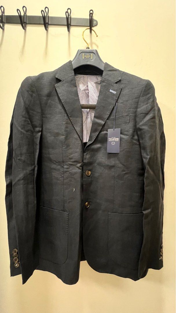 TM Lewin Navy Blue Blazer Suit