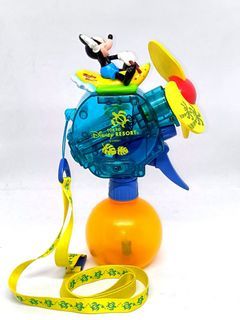 Tokyo Disney Resort Micky Mouse Water Spray Fan Bottle & Lanyard