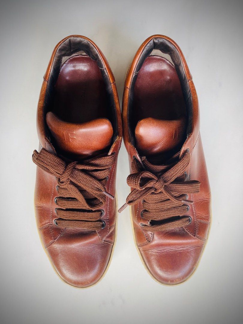 Mens leather trainers size 10 store