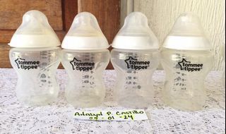 Tommee tippee white 9oz