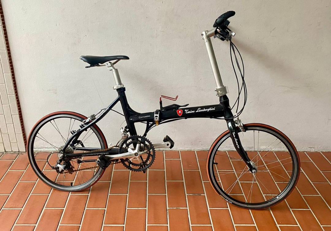 Tonino lamborghini folding bike clearance