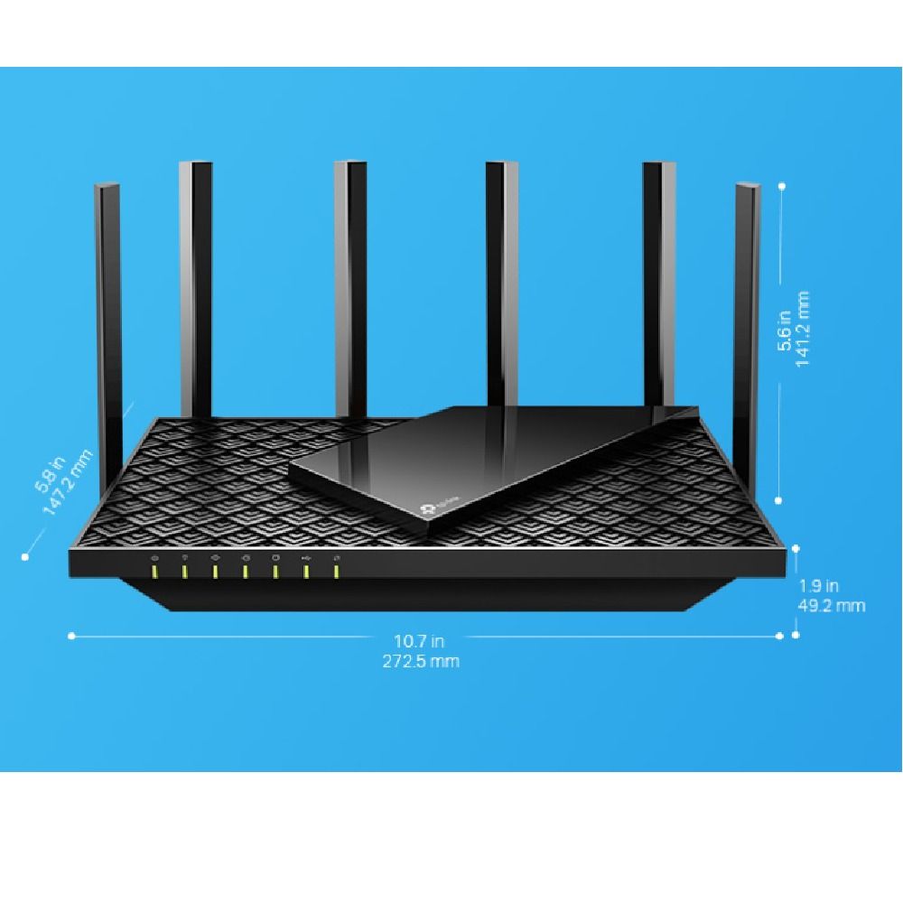 TP-Link Archer AX5400 AX73 Dual-Band Gigabit Wi-Fi 6 Router, Computers ...