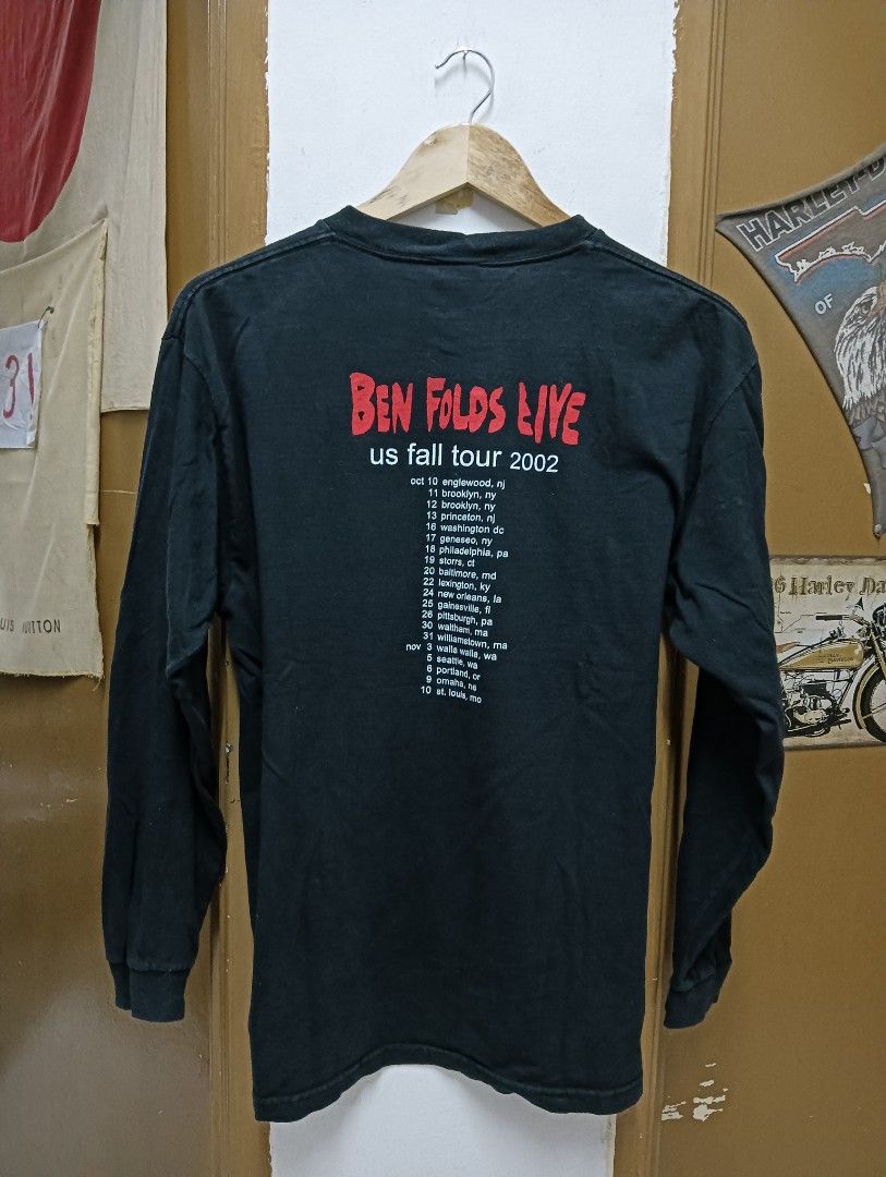 Tshirt Ben Folds Live Long sleeve, Men 