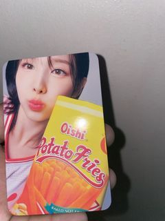 Twice x OISHI snacktacular Nayeon photocard