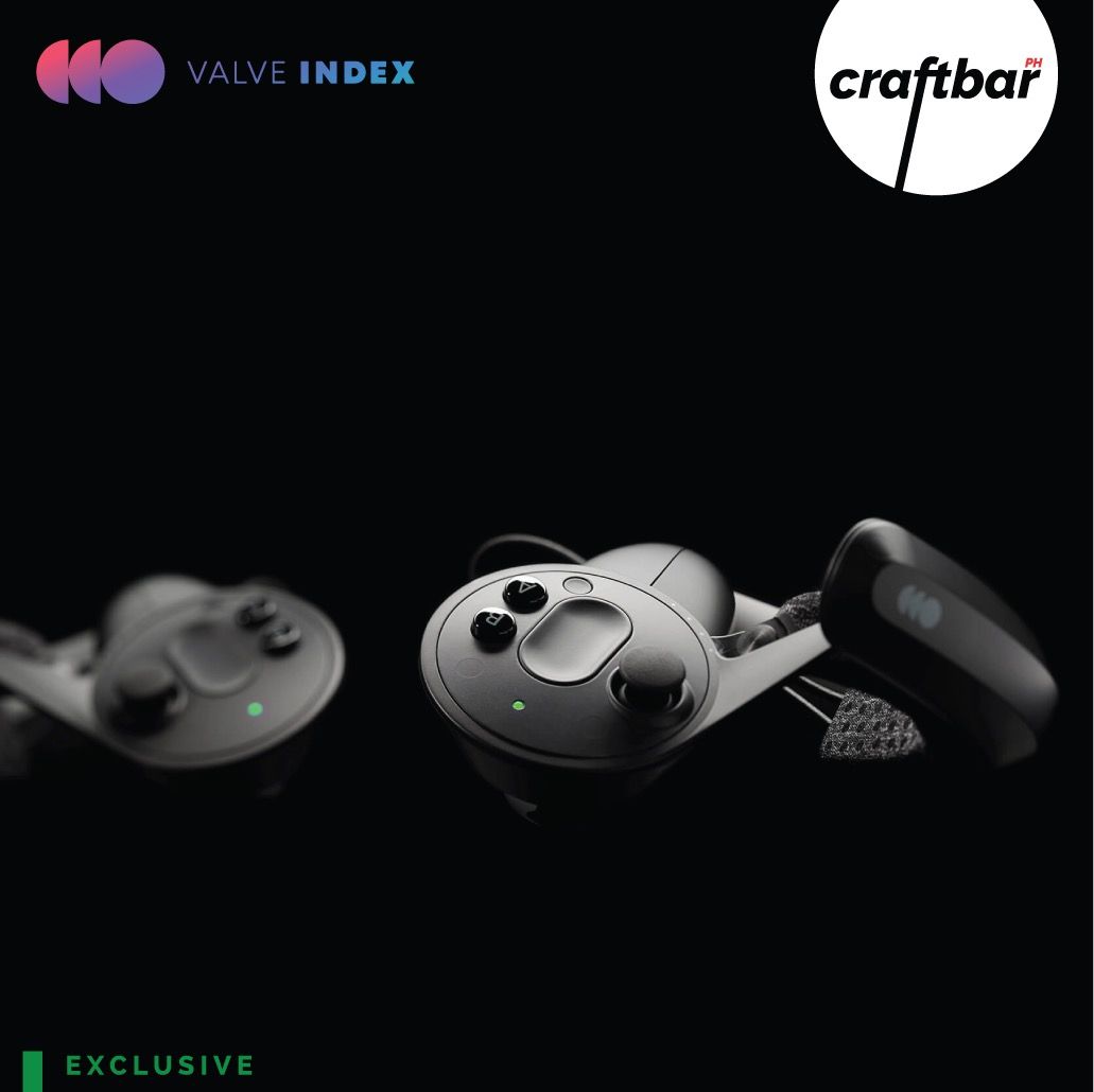 Valve Index Controllers (Pair, Brand-New Sealed) | craftbarPH (Category: Virtual Reality) located in Bulacan. Submitted by craftbarph (Listing ID 1300981344, Image 3). Description: Valve Index Controllers Your hands, in VR Designed from the ground up to enable natural interactions, high-fidelity hand presence, and long-term comfort. Interact with your environment, objects, and people just like you do in the real world. Valve Index® Controllers co