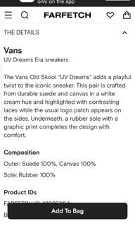 Vans UV dreams era