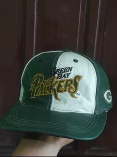 Vintage Greenbay Packers(Gpackers) Genuine leather snapback cap