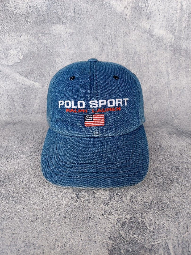 Denim Polo Sports Cap Ralph Lauren Polo Sport Limited Edition