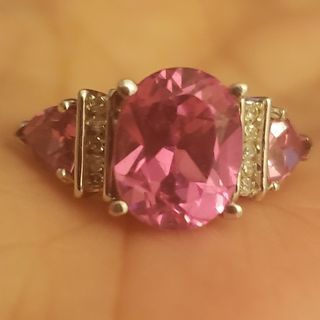 Vintage sapphire 10k ring size 3.5