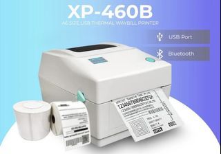 Waybill printer bluetooth and usb FREE SF with adapter and 950 pcs waybill stickers