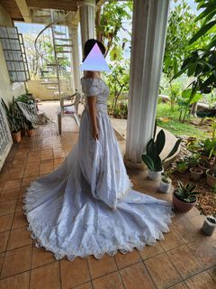 Wedding dress,  Vintage Beaded Gown