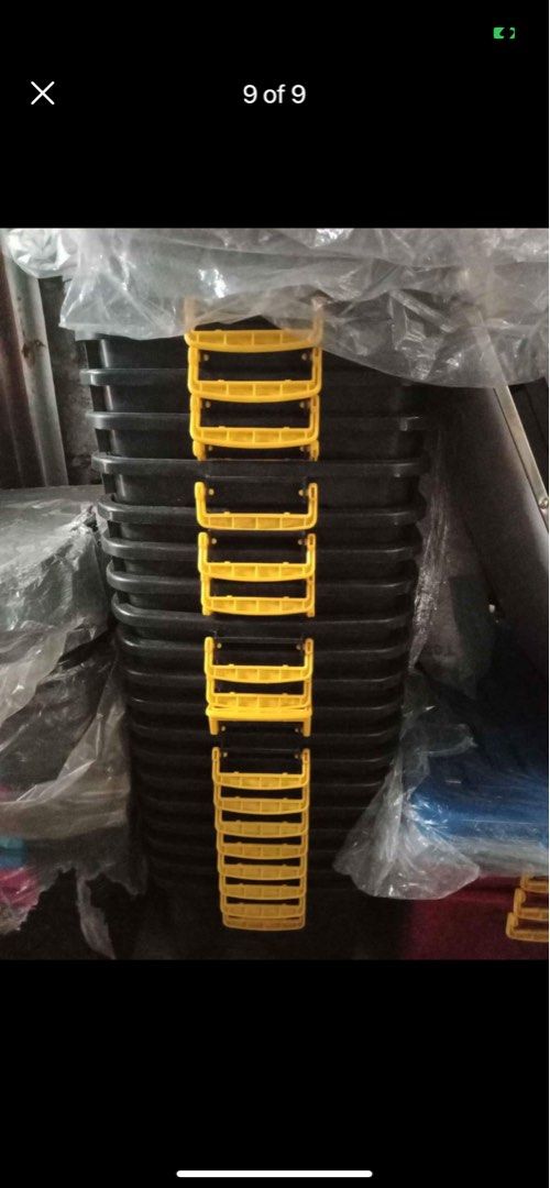 WHITE AND BLACK STORAGE BOXES (Category: Storage Boxes & Baskets) located in Manila. Submitted by kellychz (Listing ID 1301126092, Image 2). Description: STORAGE BOX SALE 🤟🏻👌🫶 PINAKAMURA 👍📌🫶🔥🔥🔥 PLASTIC STORAGE BOX WITH WHEELS BRAND NEW ON HAND BODEGA PRICE MATIBAY MAGANDA QUALITY ❤️✨🥰 cod / gcash 💪🏻✨🤟🏻❤️🥰 ALL LITERS AVAILABLE #storagebox #j&t #storageboxwithwheels.