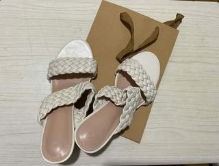 Woven white Sandals