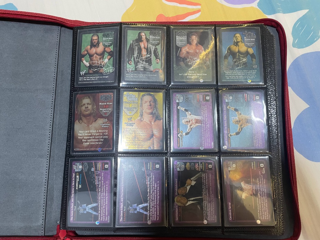 WWE/WWF Raw Deal Triple H/ The Game Master Set, Hobbies & Toys, Toys &  Games on Carousell