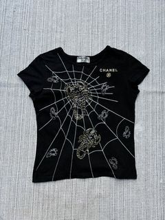 Y2k chanel shirt scorpion design