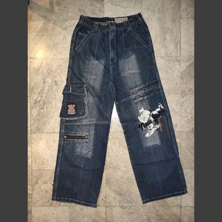 Y2k punk baggy jeans