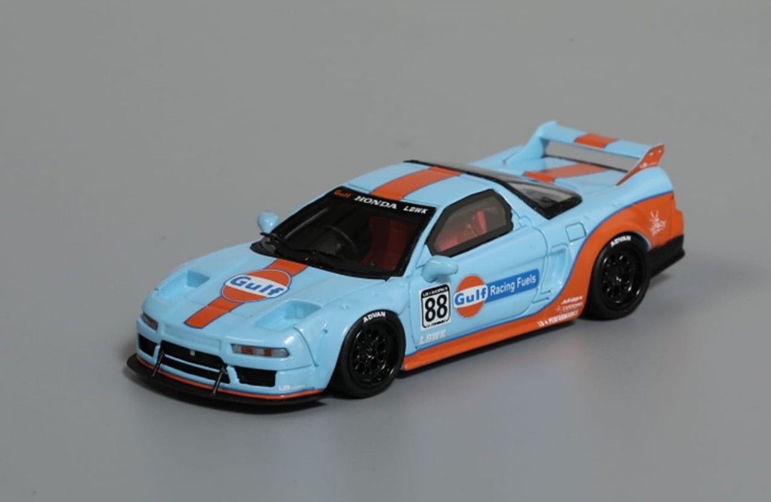 YM Model 1:64 樹脂手辧模型。LB-Works NSX寛體改装版,NA1日本1 YM Model 1:64 樹脂手辧模型。LB-Works NSX寛體改装版,NA1日本1