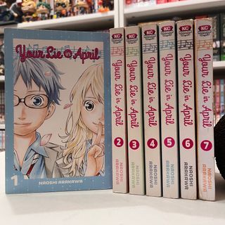 Your life in April manga set