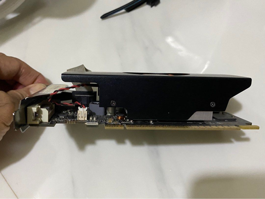 Zotac Graphics Card (Category: Computer Parts) located in Imus. Submitted by nhelsg2 (Listing ID 1300965025, Image 3). Description: [Zotac] GeForce GT 730 2GB DDR5 Specifications: GPU: GeForce GT 730, CUDA cores: 384 Video Memory: 2GB DDR5, Memory Bus: 64-bit Engine Clock: 902 Mhz, Memory Clock: 5010 MHz PCI Express: 2.0, Display Outputs: DL-DVI, VGA, HDMI Recommended Power Supply: 300W, Power Consumption: 49W Supported OS: Windows 11 / 10 / 8 / 
