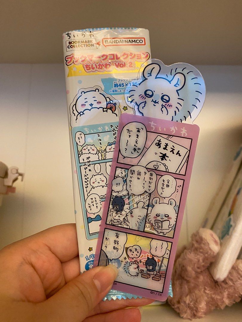 吉伊卡哇chiikawa 第二代書籤小桃, 書籍、休閒與玩具, 文具、藝術、手工藝, 文具、上學用品在旋轉拍賣