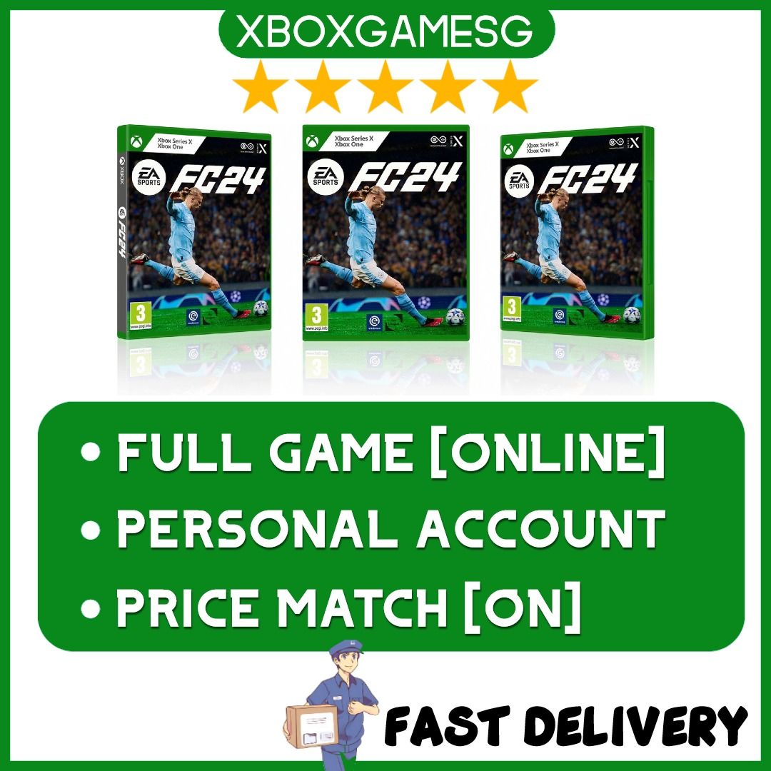 ✨ FC 24 - Xbox One & Xbox Series X|S Digital Games (ORIGINAL), Video  Gaming, Video Games, Xbox on Carousell