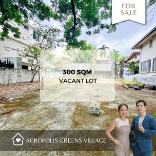 Acropolis Greens Village Vacant Lot for Sale! Quezon City