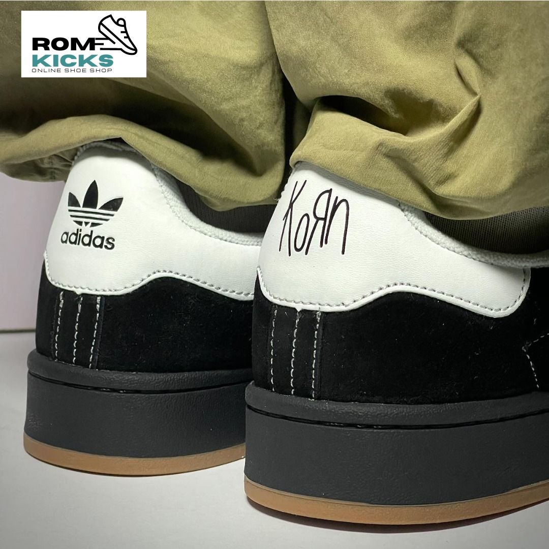 ADIDAS CAMPUS BLACK (Category: Sneakers) located in Caloocan City. Submitted by romkicks (Listing ID 1302620311, Image 3). Description: Euro sizes: 41/42/43/44/45.