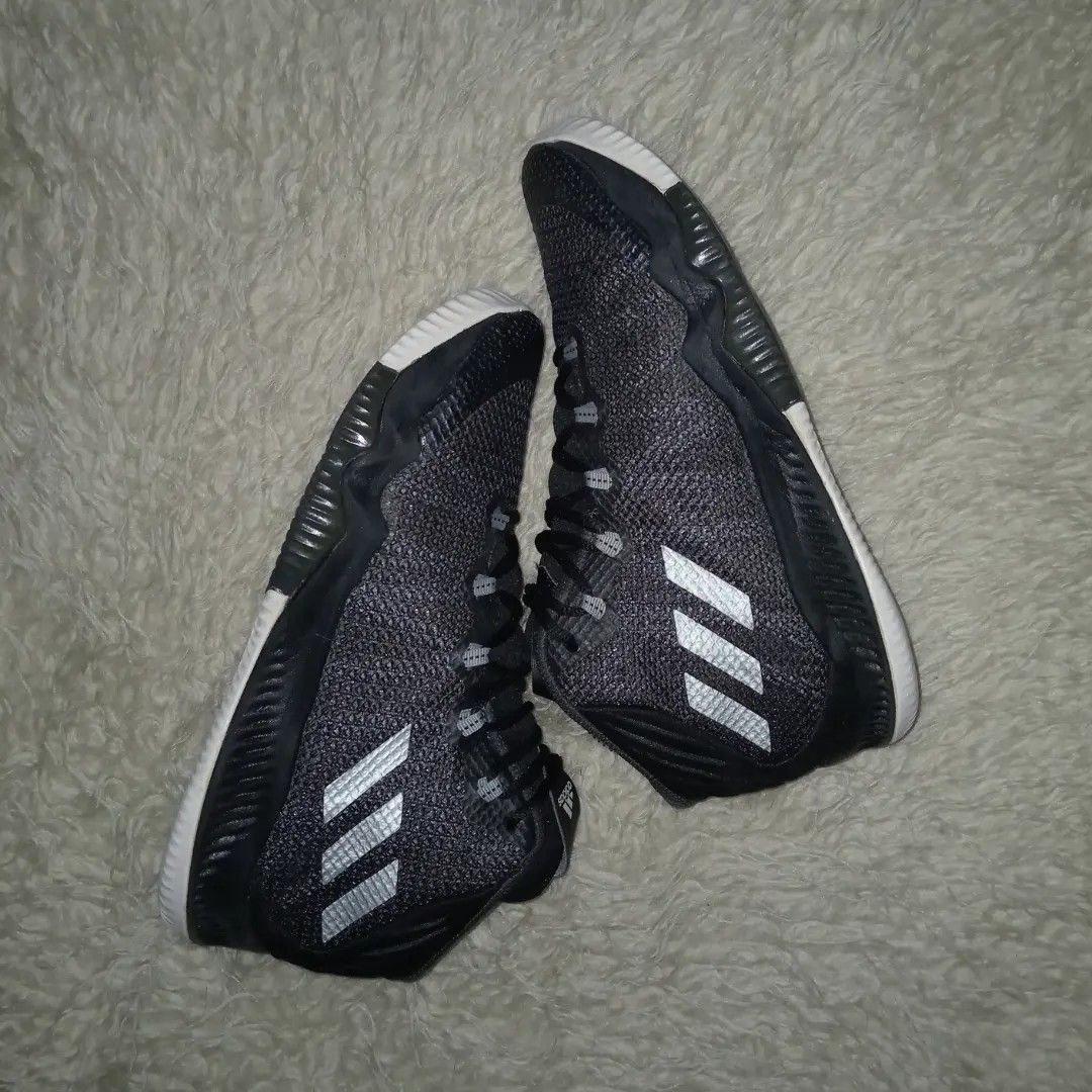 ADIDAS NBA CRAZY HUSTLE, Fesyen Pria, Sepatu Sneakers di Carousell - Main Image