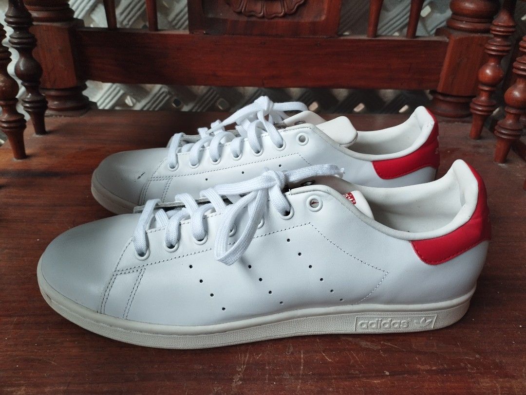 Stan smith collegiate red sales