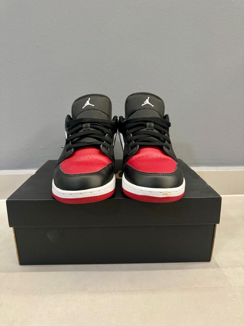 Jordan 1 bred toe insole best sale