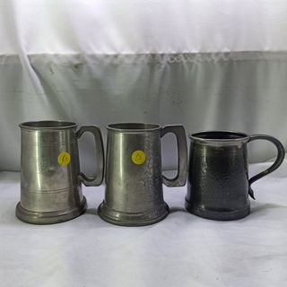 AJ52 Assorted Vintage English Pewter mug  from UK for 265 each
