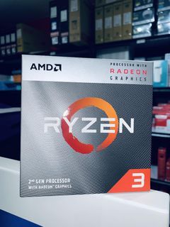 AMD Ryzen 3 3200G 3.6GHz with Radeon Vega 8 Graphics 4 Cores 4 Threads 65W AM4 Processor