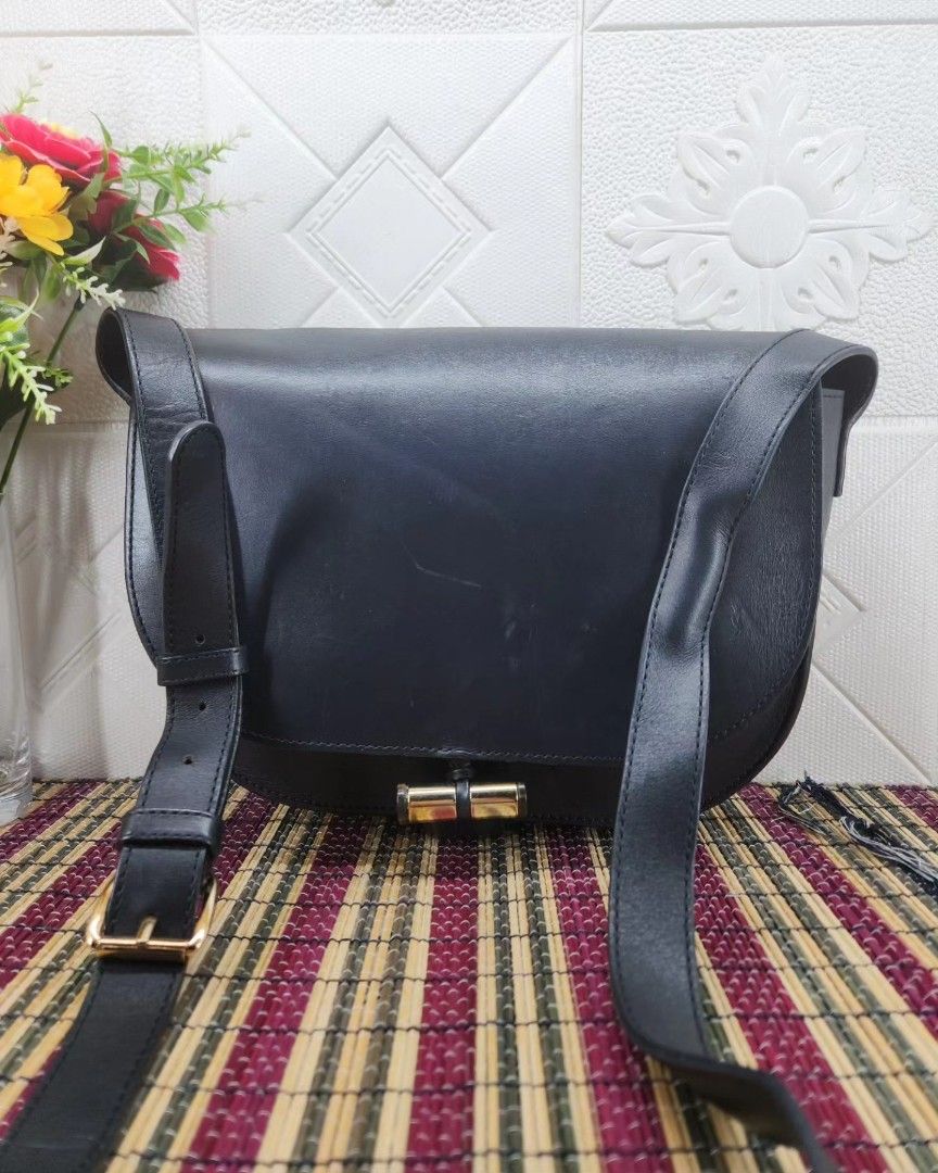 Apc leather sling bag Fesyen Wanita Tas Dompet di Carousell