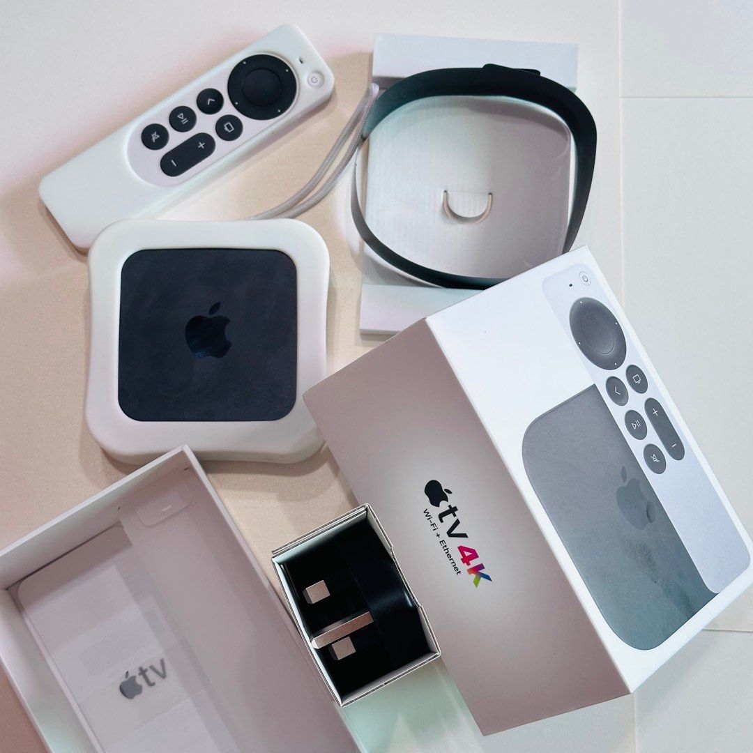 最高配apple tv 4k 2023 128GB WiFi +Ethernet, 家庭電器, 電視& 其他 最高配apple tv 4k 2023 128GB WiFi +Ethernet, 家庭電器, 電視& 其他