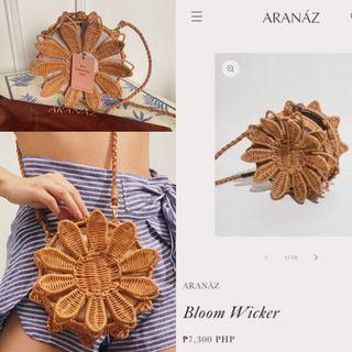Aranaz Bloom Wicker bag