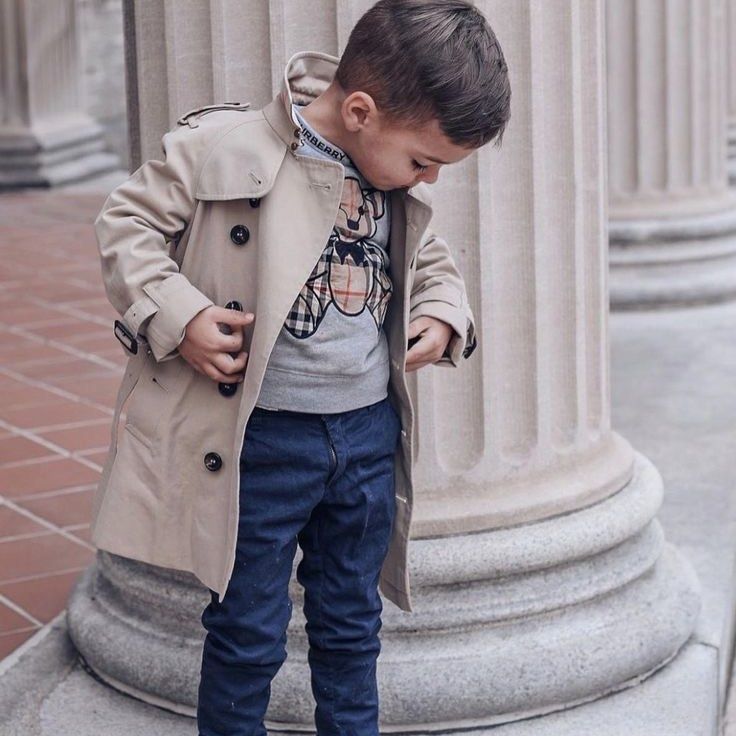 Auth Burberry Kids Trench Coat 3Y Carousell