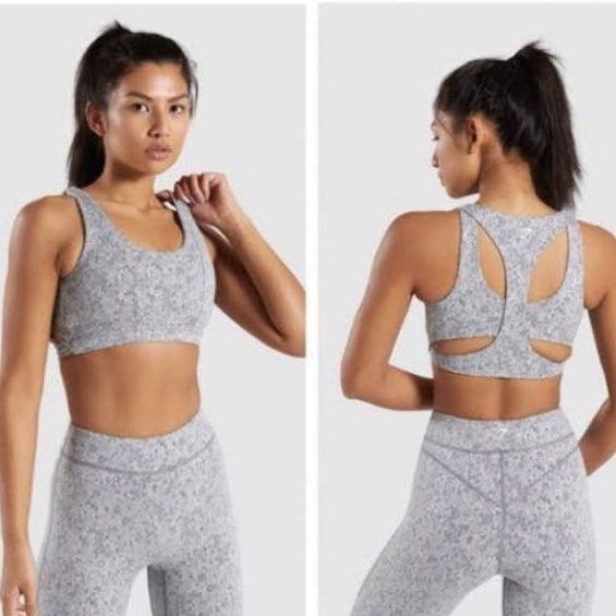 Gymshark fleur texture sports bra store