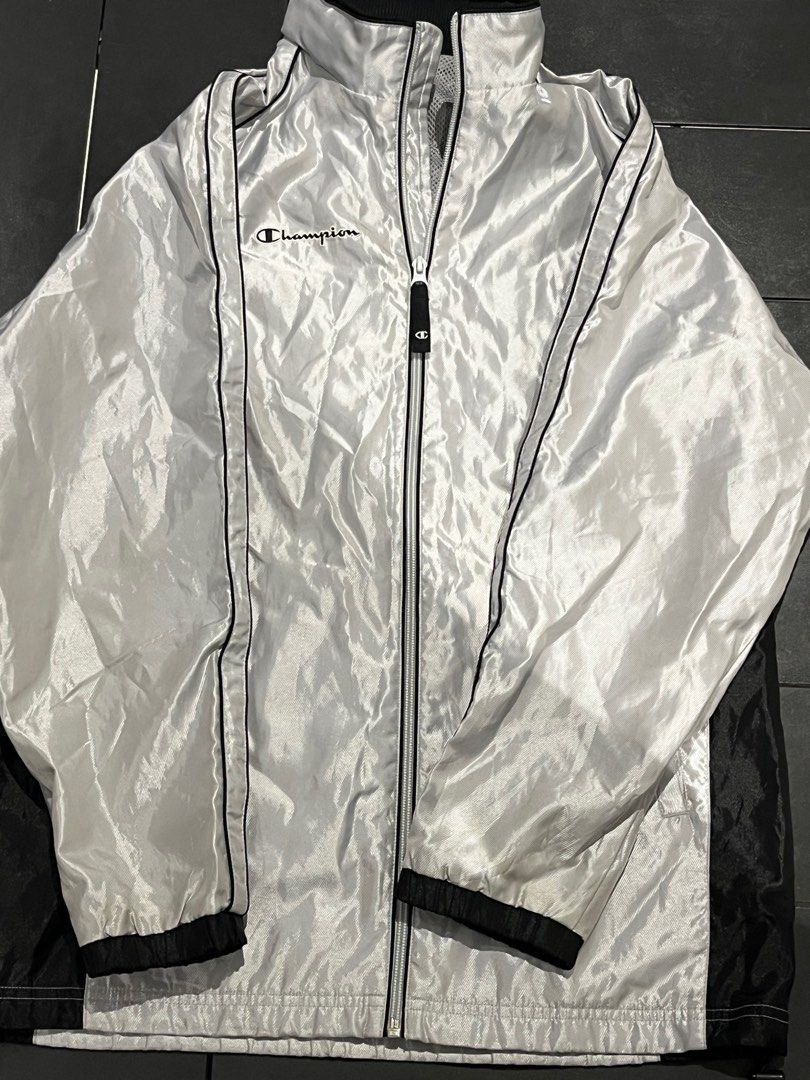 Champion reflective windbreaker hotsell