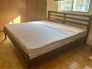 Bed Frame and Mattress (King Size)